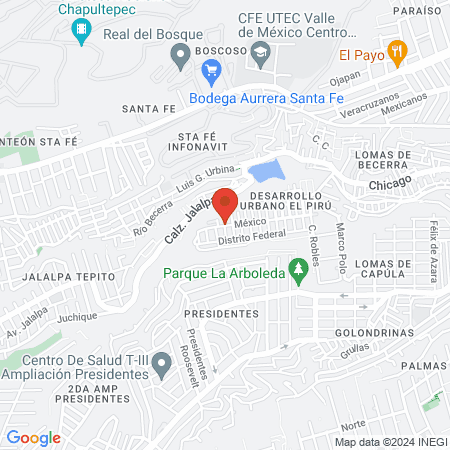 Cosmetologia A&M Facial y corporal map