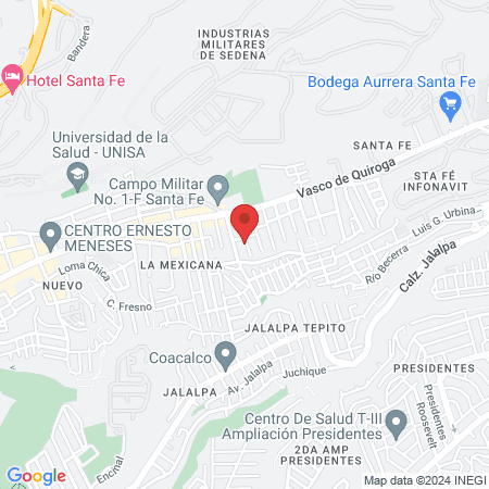 Temazcal Itzamna map