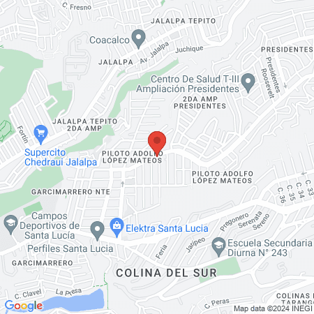 Peluquería Cañas map