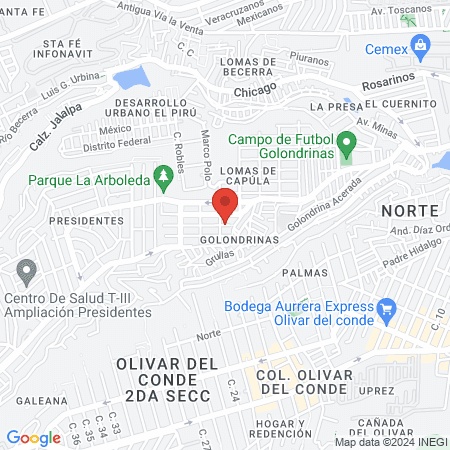 Consultorio Dental Cirujano Dentista Ivonne Gómez map