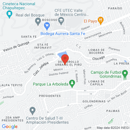 Doctor Domínguez Díaz Sergio map