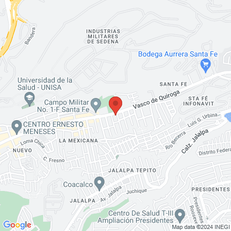 Estética Unisex D'Edgar map