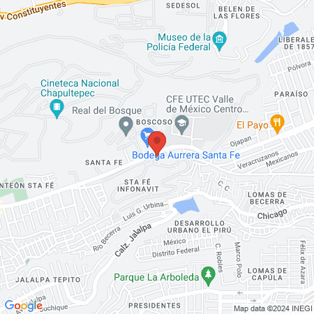 Especialistas en Atencion al Pie map