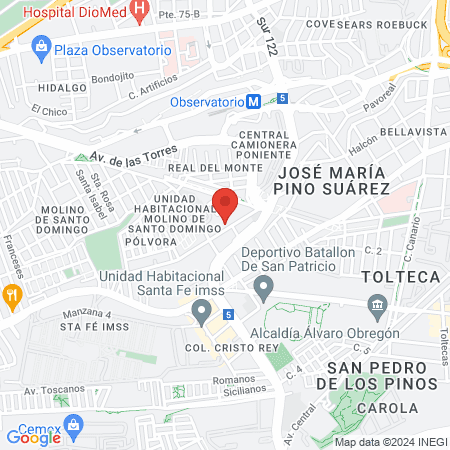 Comercializadora y Asesoría Palmas map