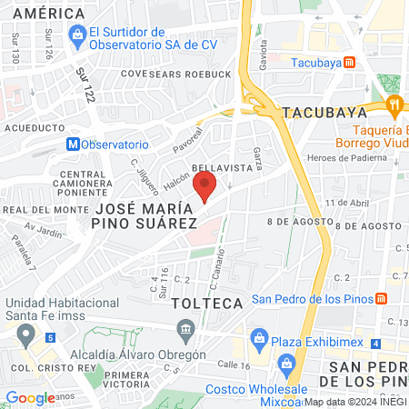 Buena Voluntad 24 Horas map