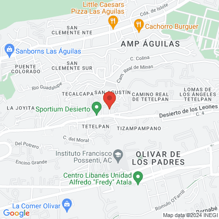 Flores Catalpán María del Carmen map