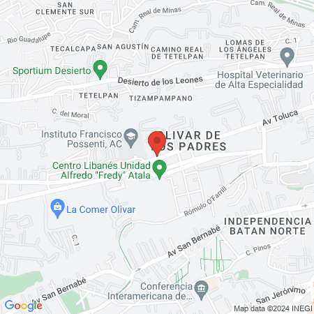 Consultorio Dental map