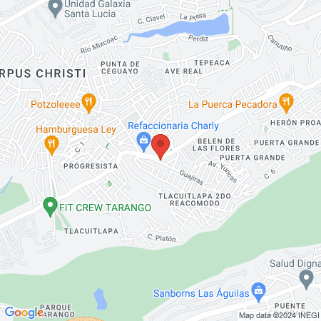 Academia de Uñas Eclipse map