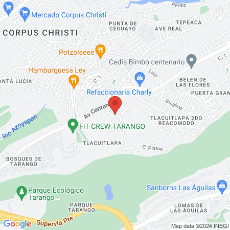 Vicente López Quintero Médico General Ciudad de México map