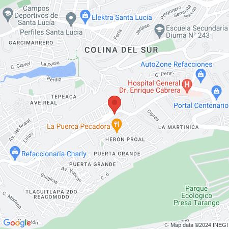 CONSULTORIO MÉDICO map