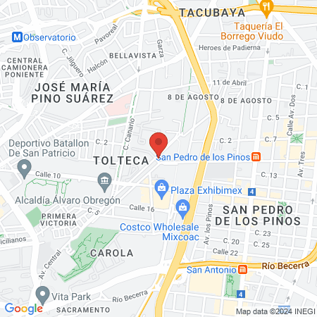 SteelFit Mexico map