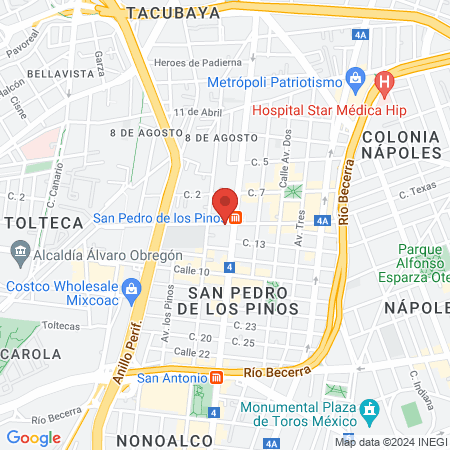 Clínica Dental Belident map