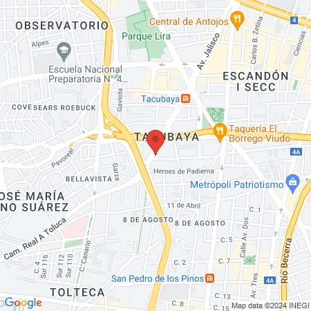 AM PM Asistencia Médica map