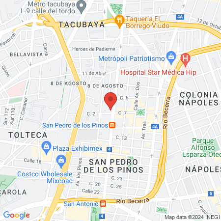 Centro Veterinario Revolución map