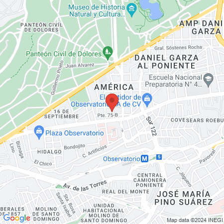 Salon de Belleza Gloria map