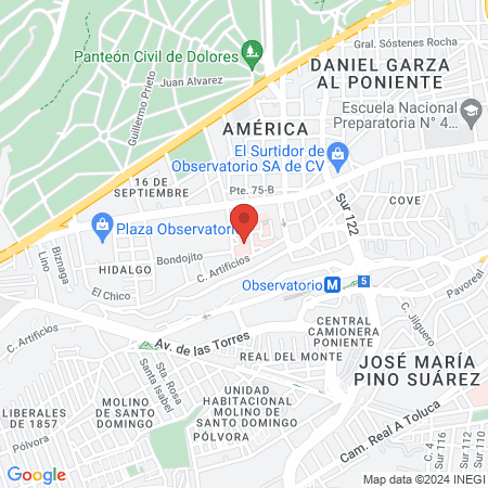 Grupo Quirurguico Asociado map