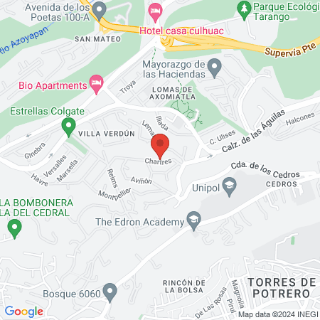 Laura Mercedes Hernández Cabrera Otorrinolaringólogo Álvaro Obregón map