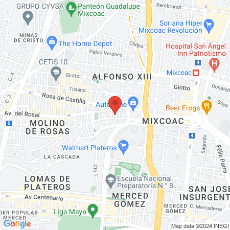 ESTETICA "MYSTIC" UNISEX map