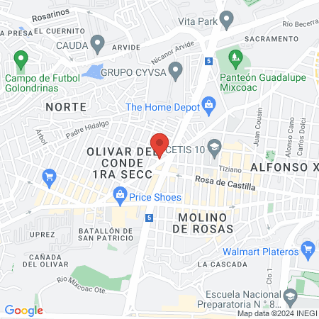 ESTETICA D' CONNY map