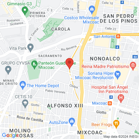 Centro de Formación Loga Box map