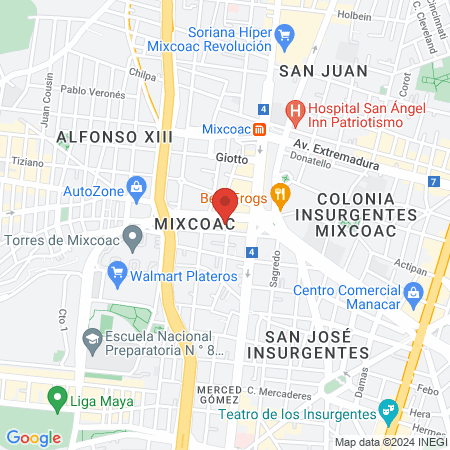 Fitness & GYM Impact Dance Studio Mixc map