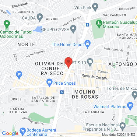 Apariencia Urbana map