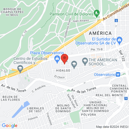 Juan Francisco Ibarra Carrillo Médico General Álvaro Obregón map