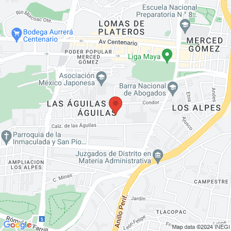 Eva Ramírez Martínez Dentista Álvaro Obregón map