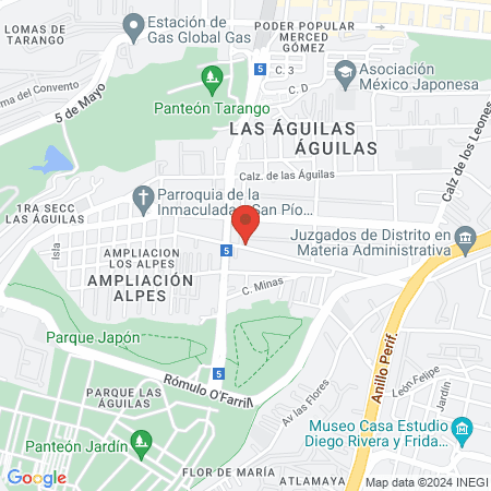 Luz Beatriz Beltran De Alvarez map