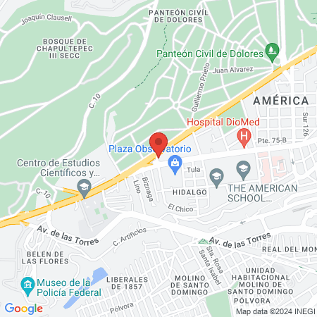 Podología Observatorio map