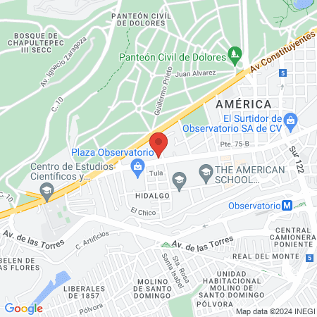 Mi Consultorio Observatorio map