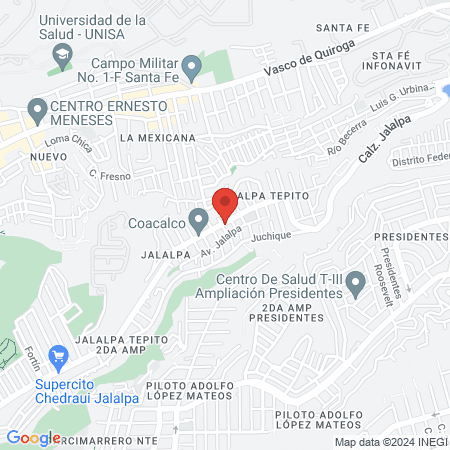 Estetica Mia Colucci map