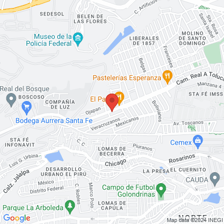 Estética De Luna map