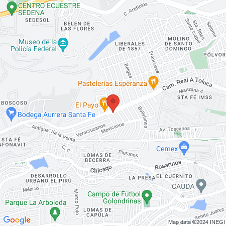 Juan de Jesús Jakes Ocampo map