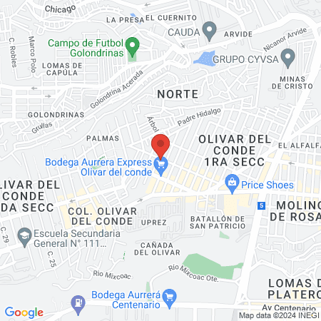 Estética D' Loren map