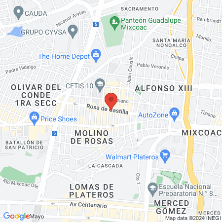 LADYS GLOW Nails map