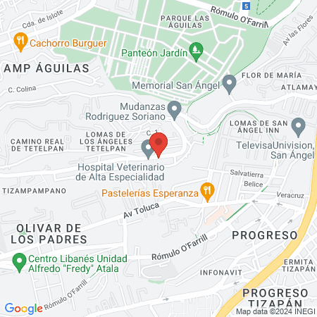 Clínica Veterinaria Dr. José Castillo map