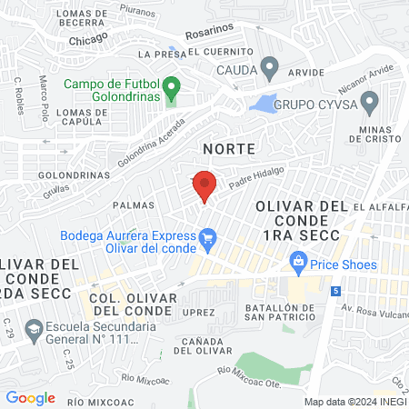 Beauty Studio Mari Miranda map