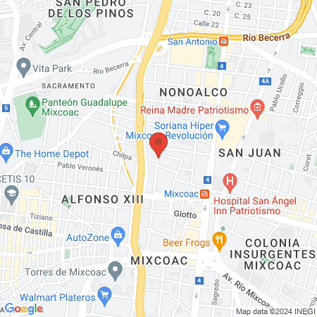 Micropigmentacion map