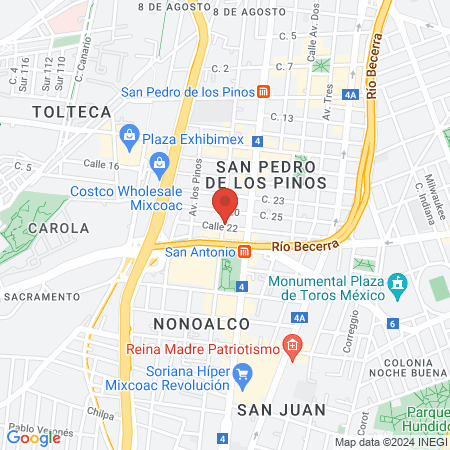 Salud en Armonía map