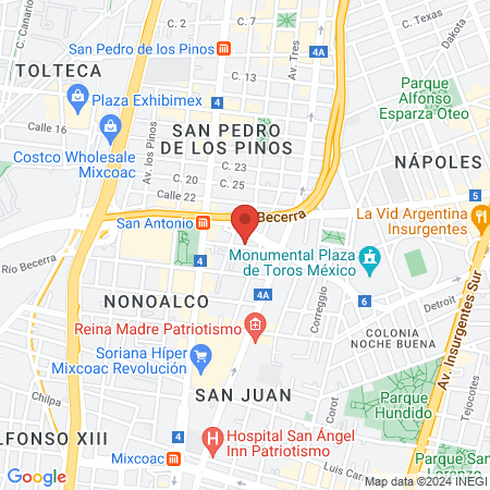 Consultorio Dental Dra. Cecilia Suárez map