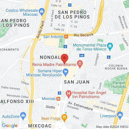 Veterinaria Canito map