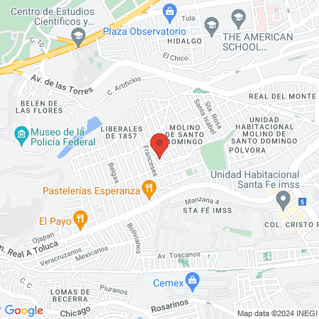 Consultorio Médico map