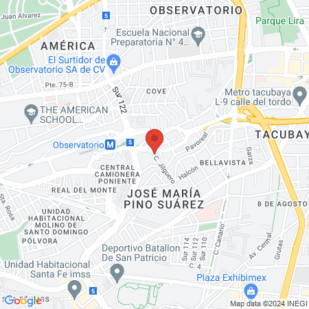 Juarez Garcia Rosa Ma map