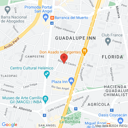 Bianca García Salón map