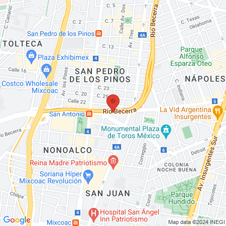 Saloon Hair Beauty & Relax map