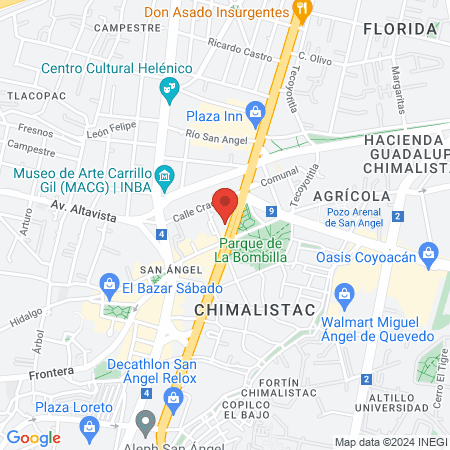 CENTRAL CENTRAL HAIR LAB map