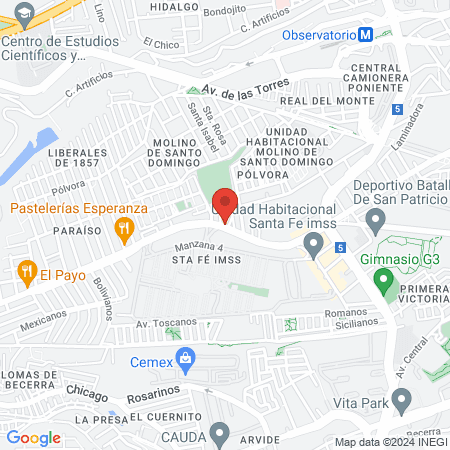 Cut Colors Salón map