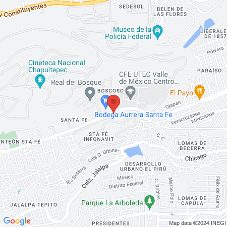 Estética Unisex Silvia map