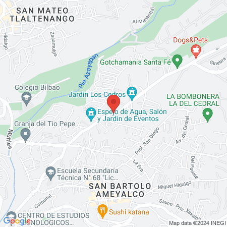 Estetica Dalaii Sanz map